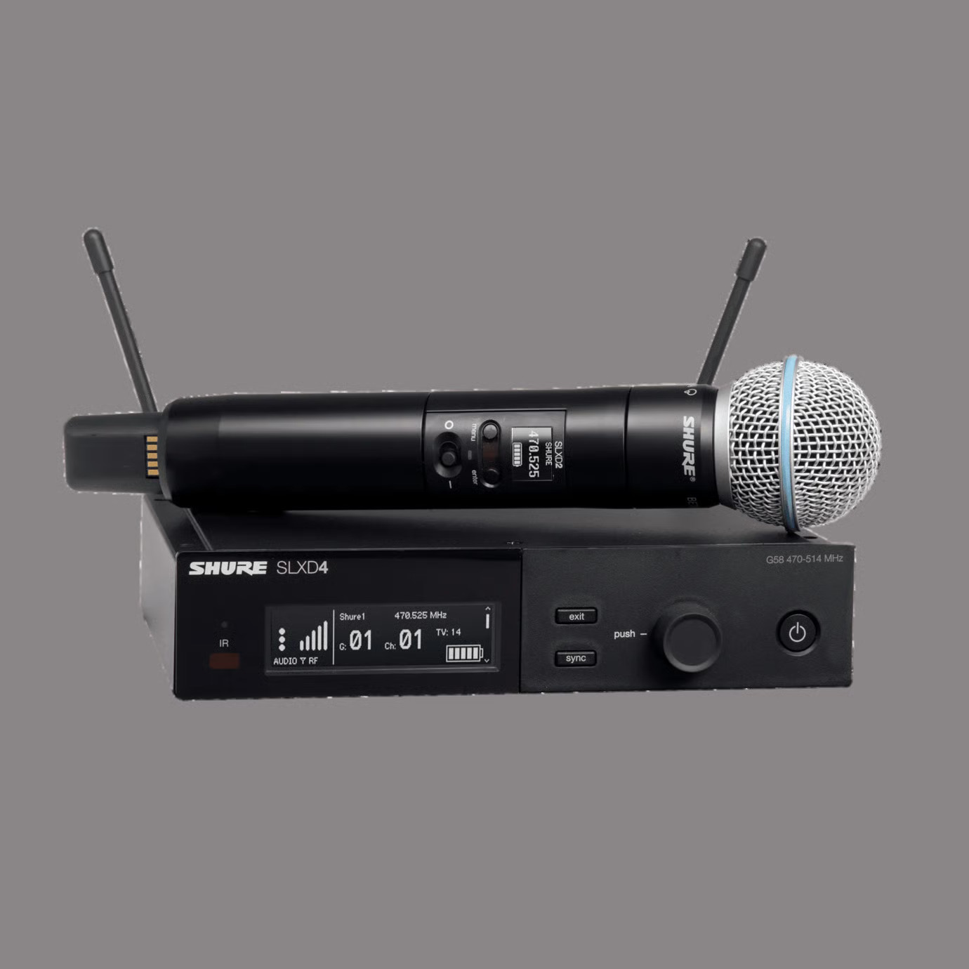 SHURE SLXD24/BETA58A